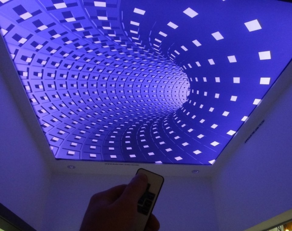 Заказать 3d натяжные потолки в г. Шебекино